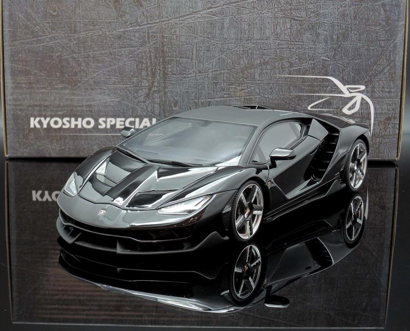 【MASH-2館】現貨瘋狂價 Kyosho 1/18 Lamborghini Centenario 黑