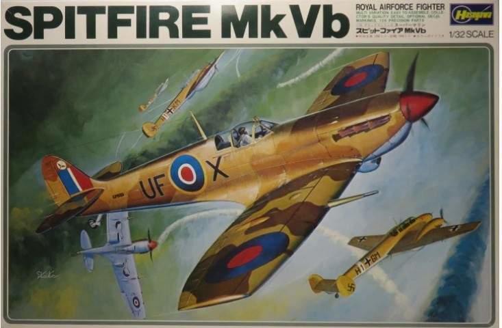 1/32大比例噴火戰機 物超所值 售完絕版  長谷川  Spitfire Mk Vb #ST02