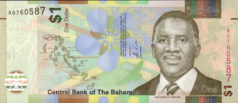 巴哈馬-2017年1元