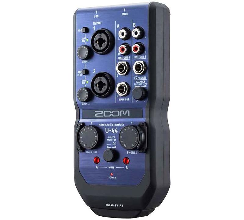 欣和樂器 【ZOOM U-44 手持錄音介面】限量超低特價~優惠中~歡迎洽詢