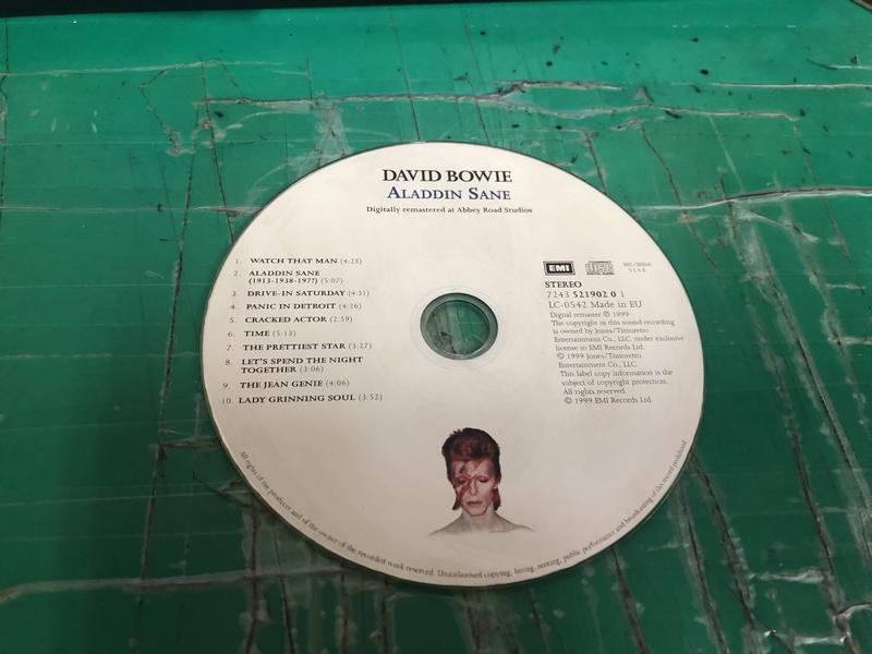 二手裸片 CD DAVID BOWIE ALADDIN SANE <Z49>