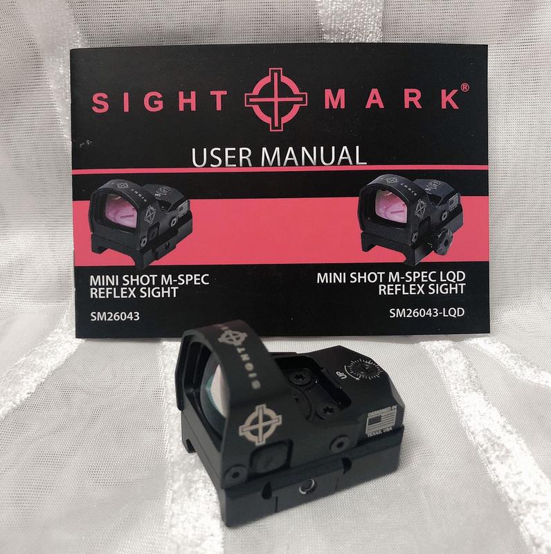 《GTS》Sightmark Mini Shot M-Spec 瞄具1x 3MOA內紅點SM26043