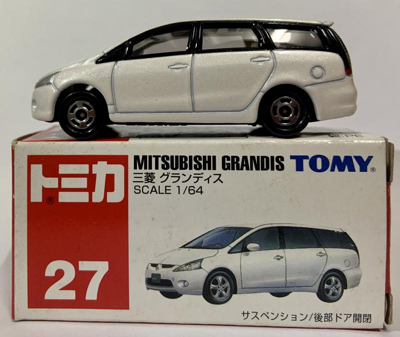TOMICA 多美小汽車 No.27 三菱 MITSUBISHI GRANDIS
