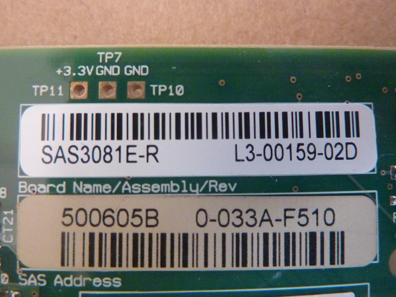LSI Logic MegaRAID SAS 8880EM2 8x External SASSATA, PCI-E, 512MB DDR2 - Foto 3