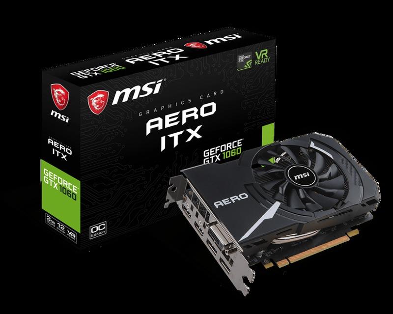 6200 含運帶回家GeForce GTX 1060 AERO ITX 3G OC | 露天市集| 全台