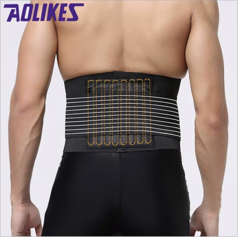 AOLIKES 原廠正品 運動護腰 8根彈簧 高透氣護腰帶 彈性護腰 工地搬重物 健身 舉重 重量訓練