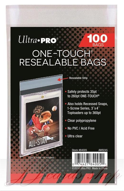 【☆ JJ卡舖 ☆】美國原廠 Ultra Pro 高品質 吸磁式卡夾 專用 自黏袋 薄膜套 ( 260pt 以內 適用