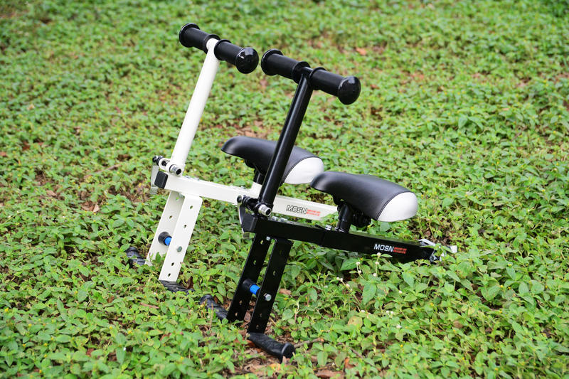 通用伸縮型 瑞峰親子座 專利 腳踏車兒童安全座椅 自行車單人變成親子車/親子摺疊車