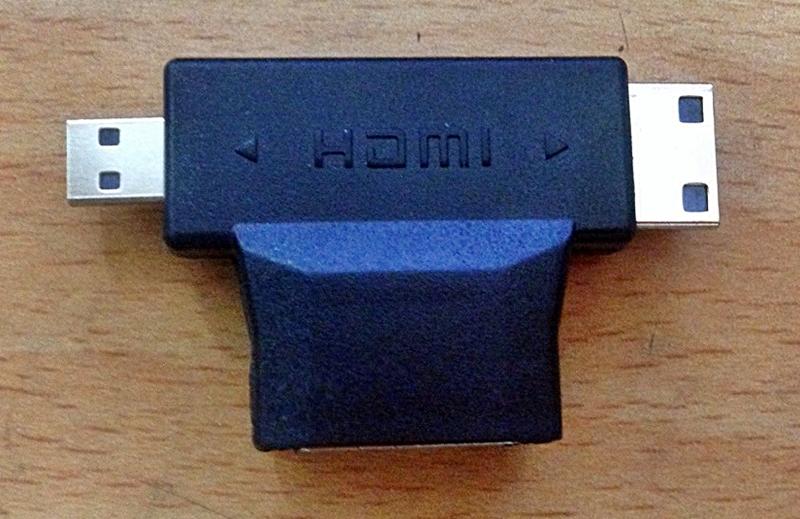 【冠丞3C】多功能 HDMI轉 Micro HDMI Mini HDMI 三合一 手機 平板轉接頭 GC-0031-1