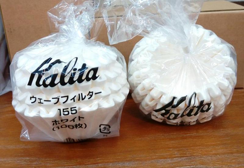 ~Hola Cafe~Kalita 155 無漂白波浪濾紙 1-2人KA22201 日本製 蛋糕杯型  濾紙