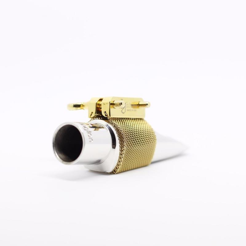 【現代樂器】美國Olegature Alto Sax Ligature 305007G 中音薩克斯風 金屬吹嘴專用束圈 露天市集 全
