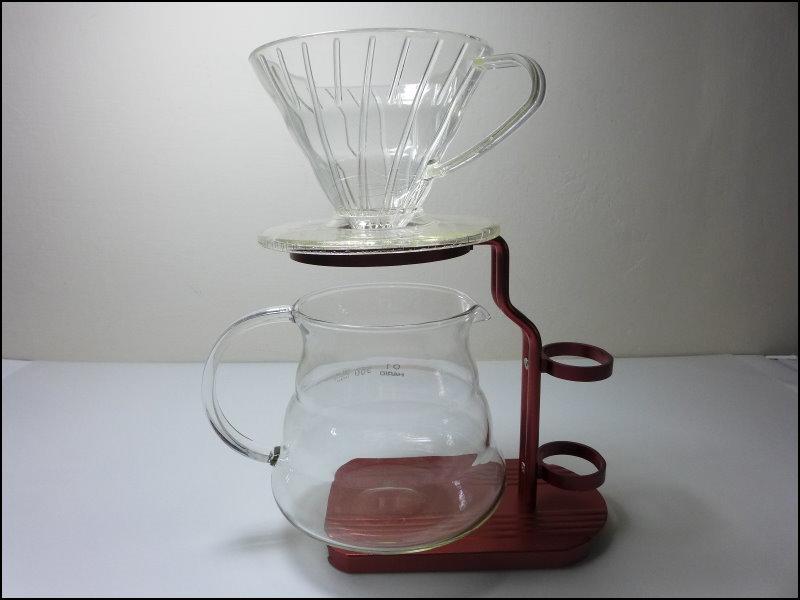 [ 埔21烘焙咖啡 ] M05 鋁合金手沖架 (紅色款 ) 咖啡手沖支架 咖啡簡易支架 易沖架