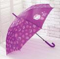 全新~ Hello Kitty 紫灩夢幻晴雨傘 直傘- SOGO來店禮