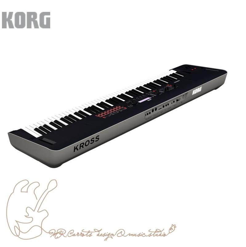 免運費可分期]KORG KROSS 88KEY 88鍵可攜式合成器/鍵盤工作站公司貨原