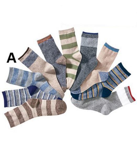 [韓風童品](10雙/組)超優品質條紋素色大男童襪 兒童百搭氣質襪 中童襪 寶寶襪 兒童中筒襪子