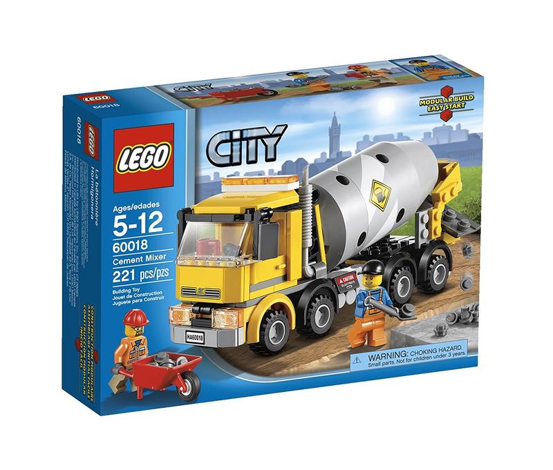 LEGO 樂高 CITY 60018 工程車 水泥車