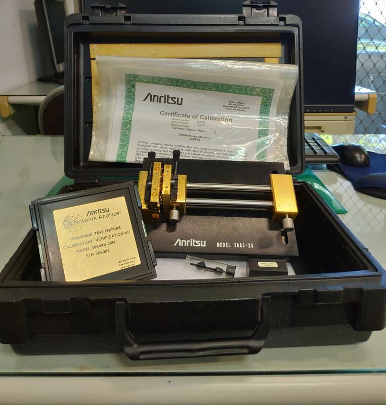 (華甸科技) Anritsu 3680-20 安立知 通用測試夾具 (二手)