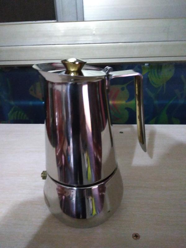 威寶(不鏽鋼)摩卡咖啡壺(4cup)