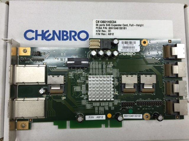 CHENBRO勤誠 CK13601H0C04  SAS 36埠擴充卡*需搭配LSI SAS RAID卡*