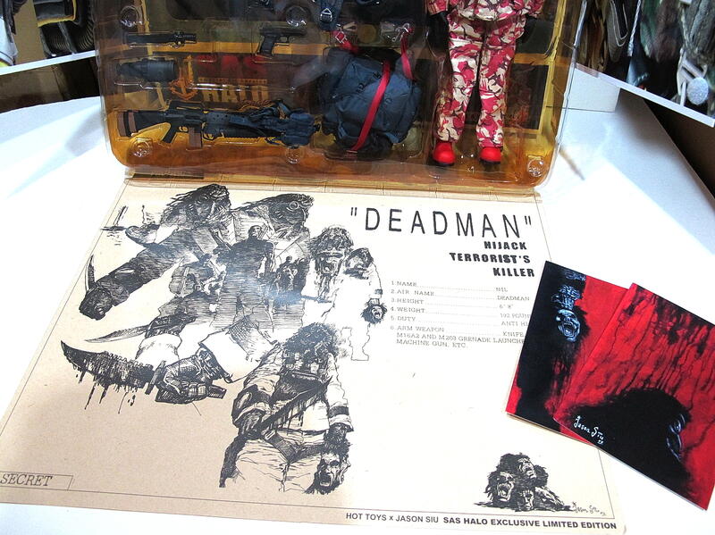 Hot Toys SAS Halo Limited Edition 2002 - Figurine Deadman Jason Siu - Complète Mint