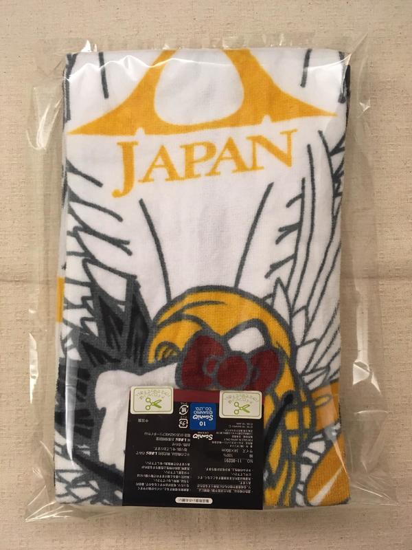 現貨 X JAPAN Yoshikitty 思夢樂限定 白色毛巾同花色兩枚組