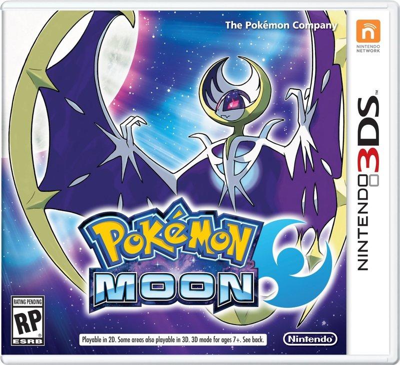 3DS Pokemon Moon 神奇寶貝 月亮 (美版現貨)