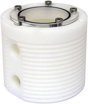 [水冷散熱]德國Aqua Computer aquatube G1/4 杜邦Delrin強固型水箱(白)