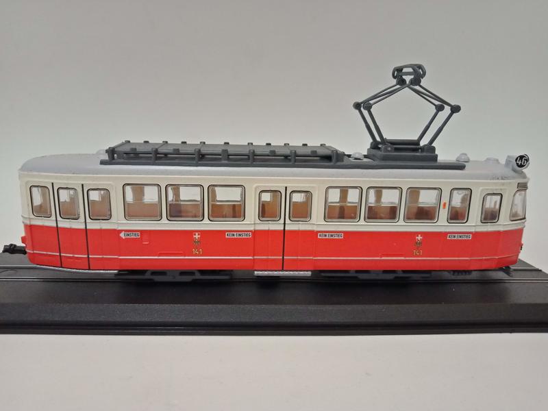[在台現貨/ 鐵道迷最愛] SGP 1957年 歐洲電車 Simmering-Graz-Pauker 1/87 火車模型