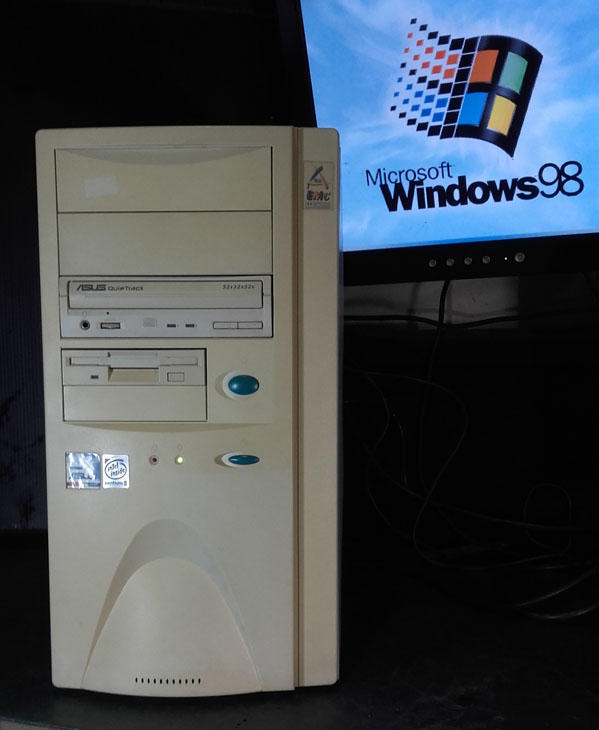 【窮人電腦】跑Windows 98系統！自組華碩2個ISA插槽工業主機出清！雙北桃園可親送！外縣可寄！
