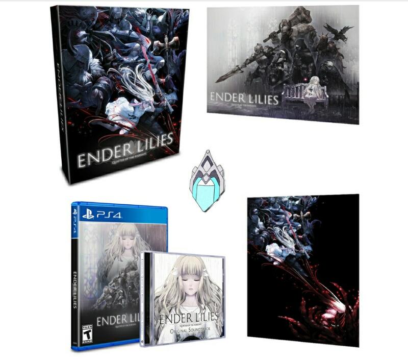 預購商品4/10截止】PS4遊戲Ender Lilies 終結者莉莉：騎士救贖中文版