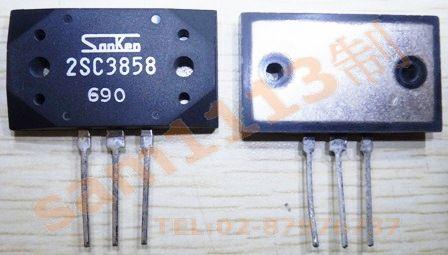 113電晶體 2SC3858 MT-200 SANKEN 三重擴散平面晶體NPN音頻和通用 >>5個