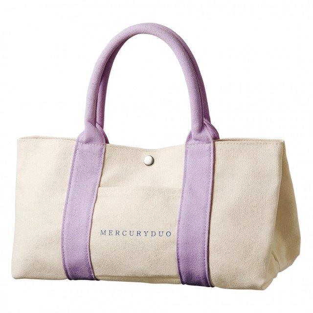 Sweet 4月號/2016 MERCURYDUO 春色美人雙色托特包購物袋手提袋帆布