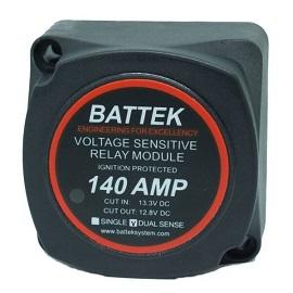 [BATTEK] 電瓶整合器 12V 140A 雙感 / 雙電瓶 第二 電池 / OVERLANDING