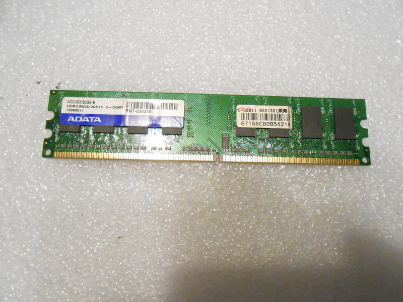 威剛 ADATA DDR2 800 2G （寬版）（10）【原廠終身保固】