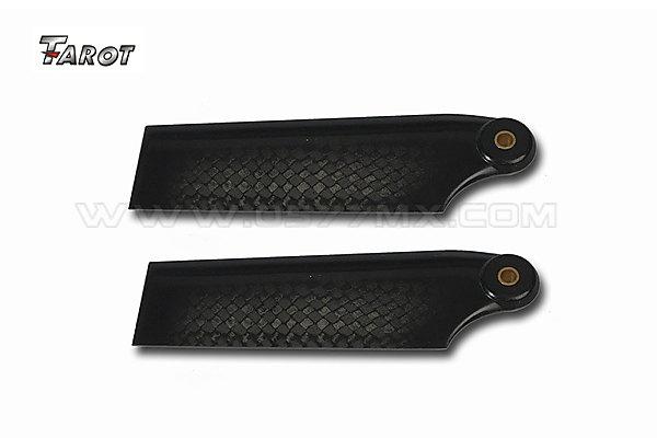 【駿舟】Tarot 500 2.6g/75mm 碳纖尾槳(黑色) GT50087-01