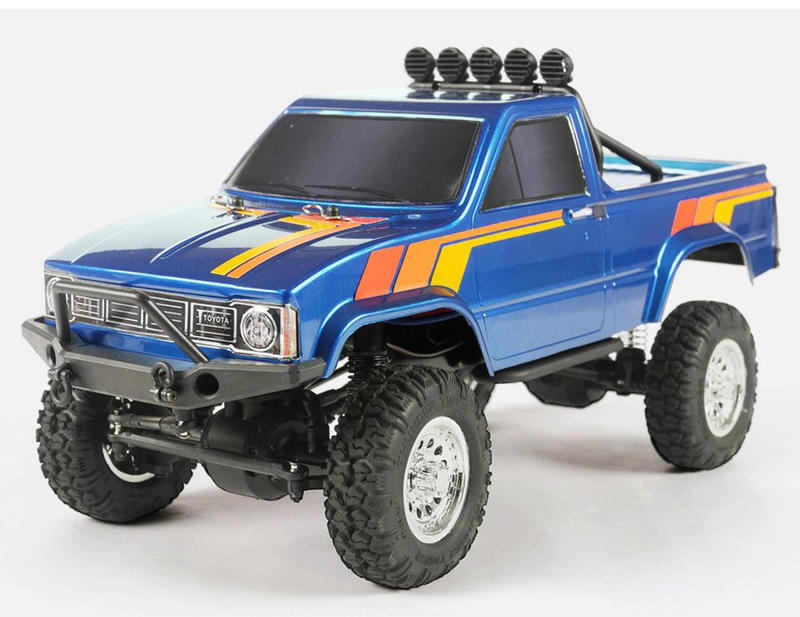 一大RC模型玩具   雷虎 TOYOTA HILUX 海力士 1/12 攀岩車 藍 6603-F132
