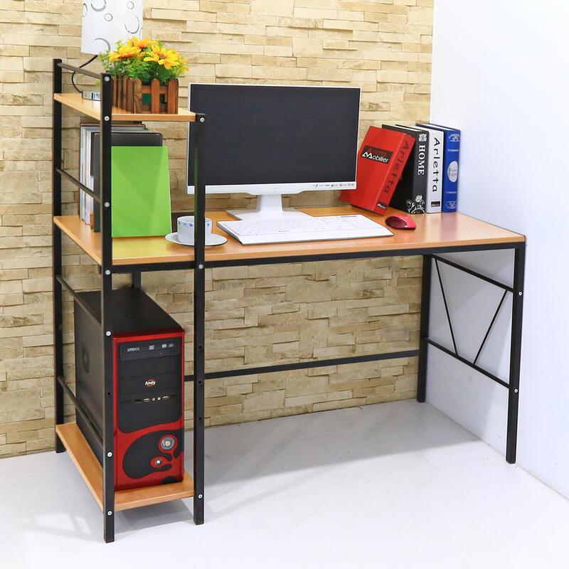 【居家cheaper】免運 電腦工作桌(兩色桌面板可選)/電腦桌椅/收納櫃/辦公桌