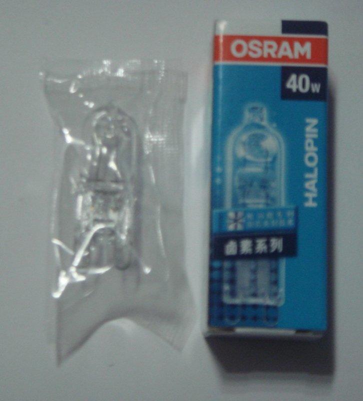 OSRAM 歐司朗 Holopin G9 40W 220V 燈泡 66840 透明 可調光
