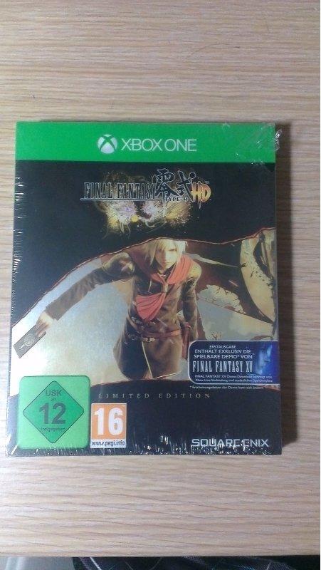 Xbox one【Final Fantasy Type-0  太空戰士 零式】德國Amazon限定鐵盒版 全新未拆