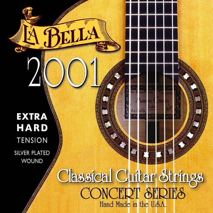 §恩心樂器批發§ La Bella 2001EXH Concert 古典吉他弦 尼龍弦 超高張力 美國製造公司貨原廠包裝