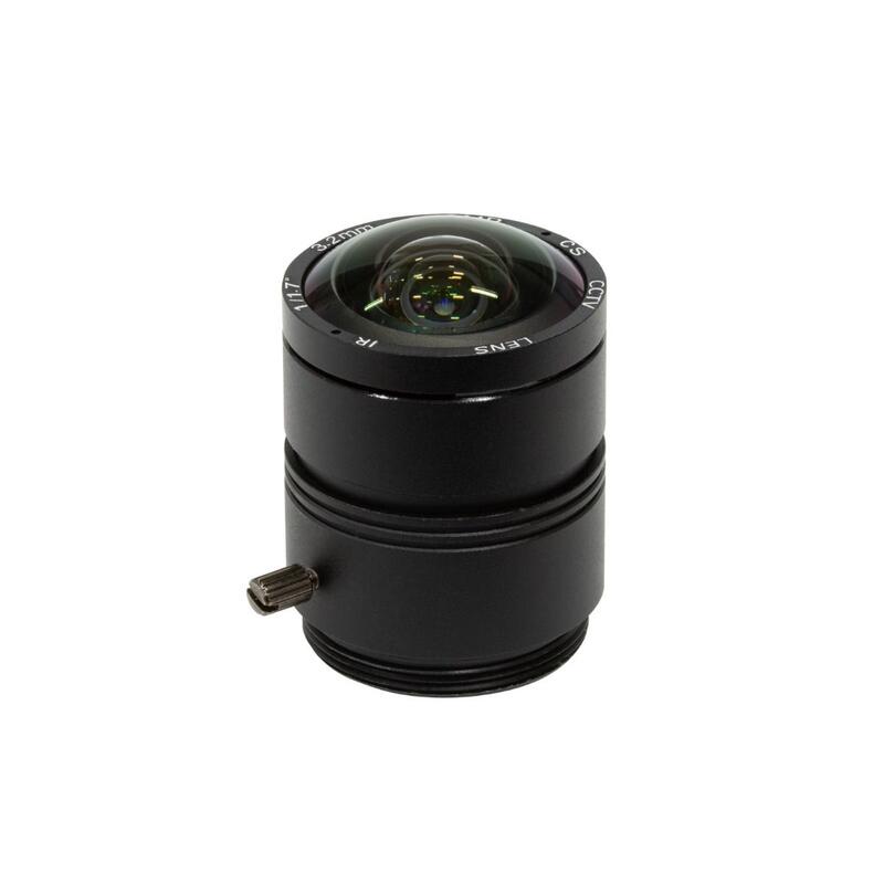Arducam CS Lens for Raspberry Pi HQ Camera, 120 Degree