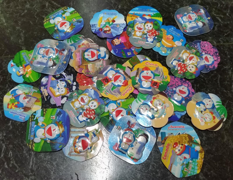 7-11 哆啦A夢 立體磁鐵環遊世界 立體版磁鐵 有29枚一起賣70元