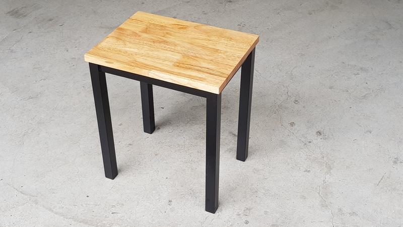 [台中餐桌椅製造] 宥森實木方凳