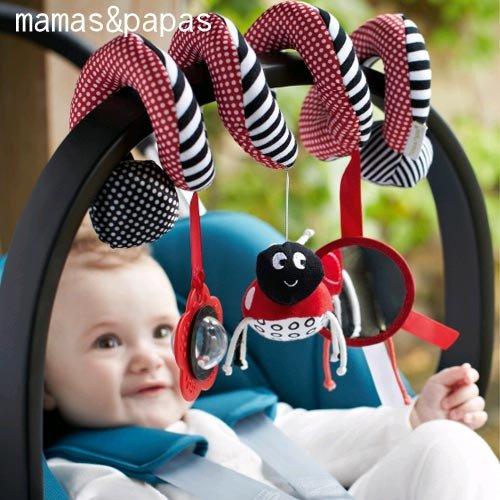 英國 MaMas&papas 昆蟲瓢蟲床繞車床掛安全鏡牙膠嬰兒寶寶玩具[預購]