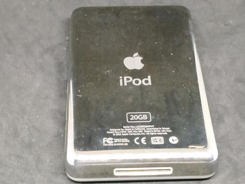 3代iPod A1040 20G 附原盒配件| 露天市集| 全台最大的網路購物市集