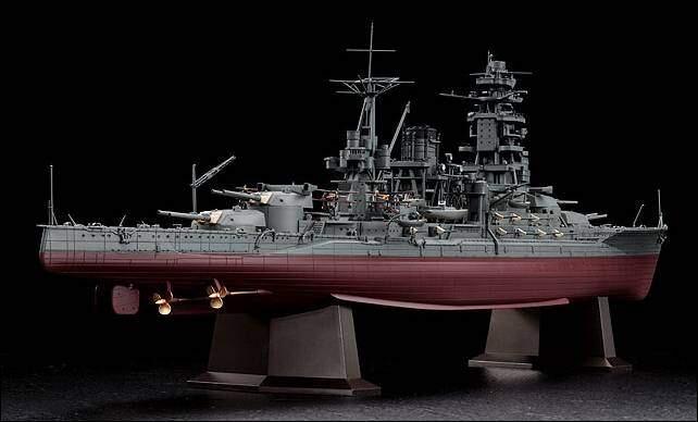 HASEGAWA長谷川1/350 日本海軍戰艦NAGATO長門昭和十六年開戰時#Z024 