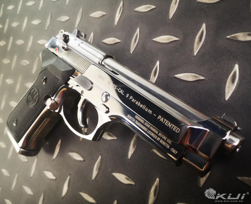 【KUI酷愛】UMAREX Beretta M9 金屬瓦斯槍,貝瑞塔手槍GBB,授權刻字『黑、銀』49441、49442 | 露天市集 | 全 ...