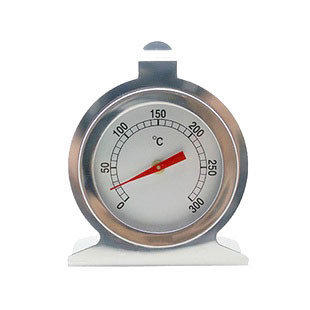 座式 立式 吊掛式兩用專業用不銹鋼烤箱溫度計 烤爐溫度計 指針式溫度計 烘培 焗烤 0-300度 可置入烤箱內測溫