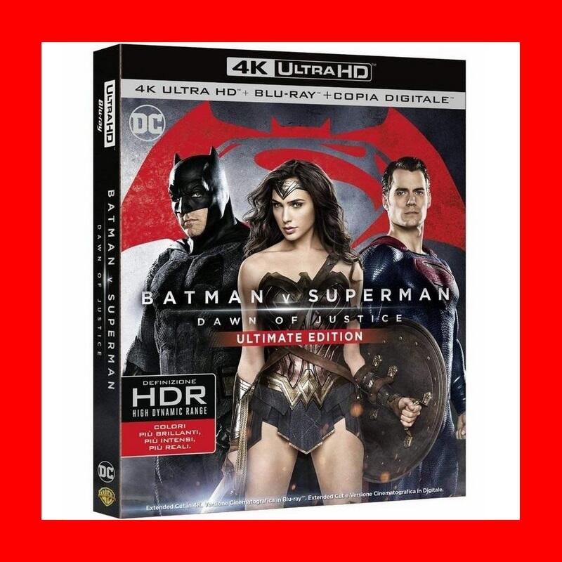 【AV達人】【4K UHD】蝙蝠俠對超人：正義曙光 4K UHD加長版+BD劇院版雙碟限定版(台灣繁中字幕)BVS