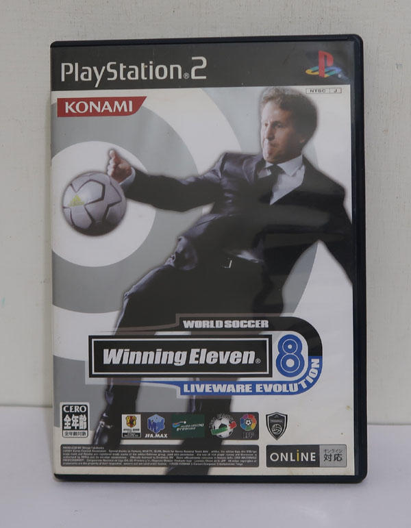(PS2遊戲片)PlayStation 2 日版-Winning Eleven 8 世界足球勝利十一人8